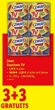 Offre: Saucisses TV