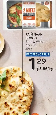 Offre: Pain naan brood
