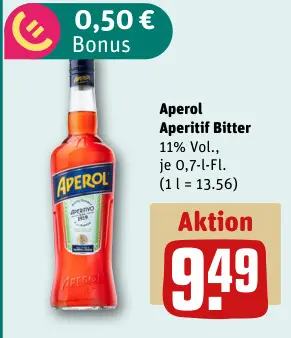 Aanbieding: Aperol Aperitif Bitter