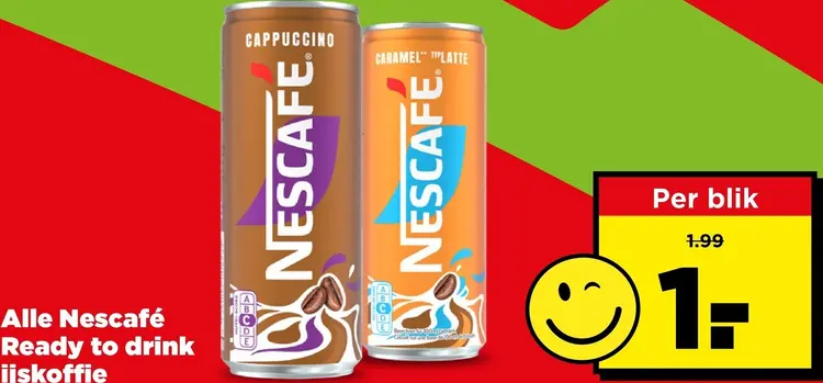 Aanbieding: Ready to drink ijskoffie