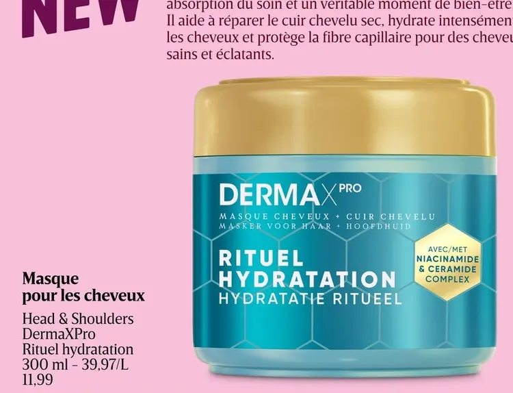 Offre: Masque pour les cheveux