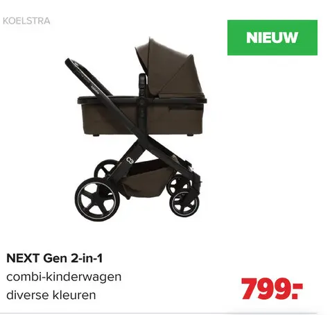 Aanbieding: NEXT Gen 2-in-1 combi-kinderwagen