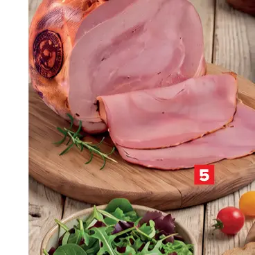 Promotie: Gesmoorde ham van varken van weleer