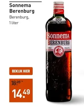 Aanbieding: Sonnema Berenburg