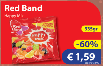 Aanbieding: Red Band Happy Mix