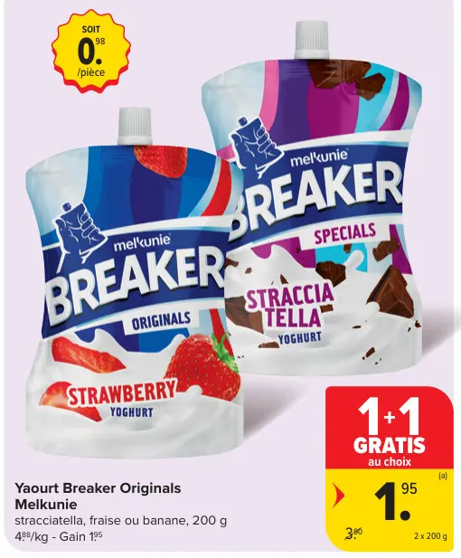 Offre: Yaourt Breaker Originals