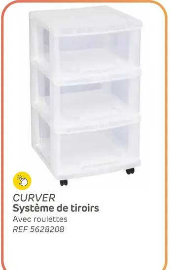 Offre: Système de tiroirs