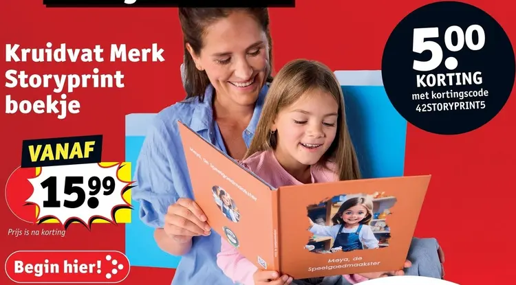 Aanbieding: Storyprint boekje