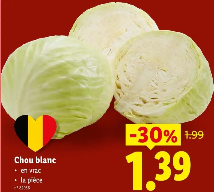 Offre: Chou blanc
