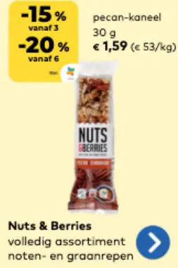 Aanbieding: Nuts & Berries