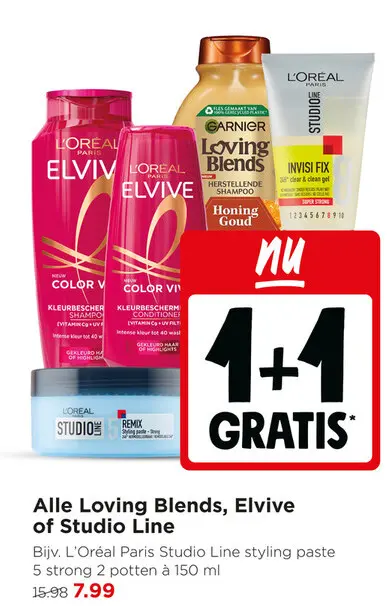 Aanbieding: Loving Blends, Elvive of Studio Line