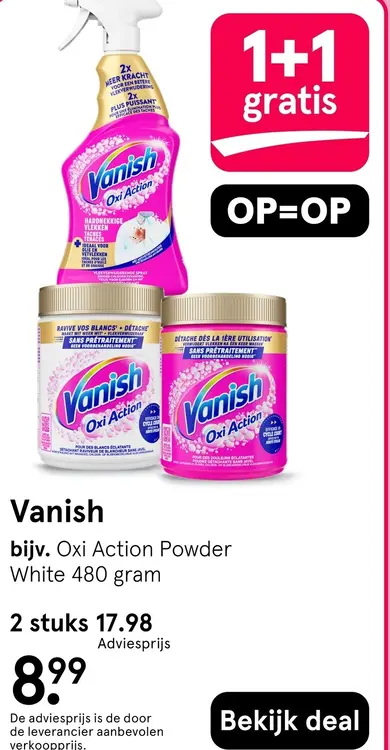 Aanbieding: Oxi Action Powder White
