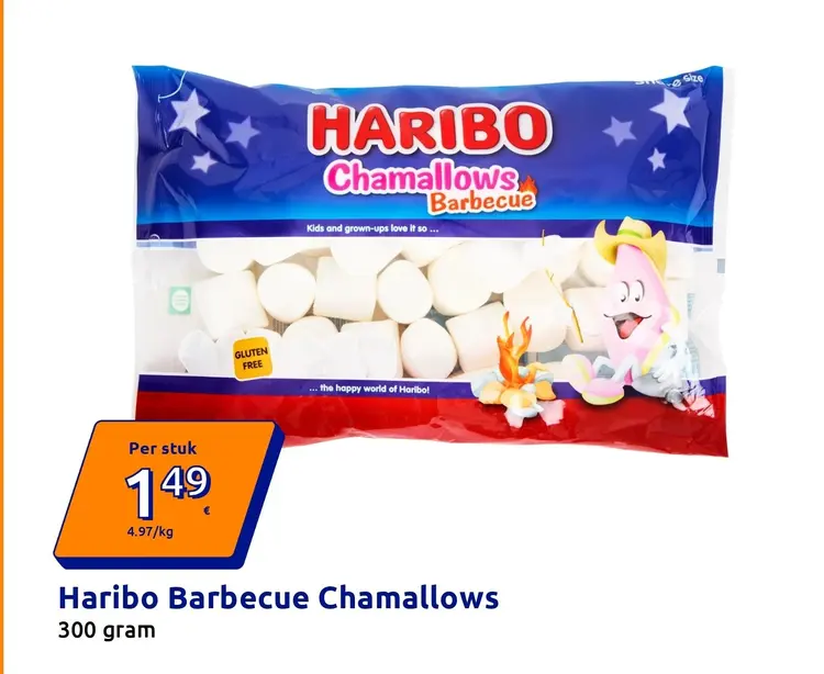 Promotie: Haribo Barbecue Chamallows