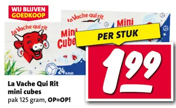 Aanbieding: La Vache Qui Rit mini cubes