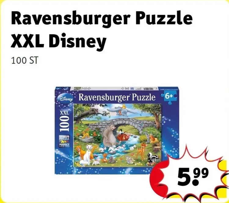 Offre: Puzzle XXL Disney