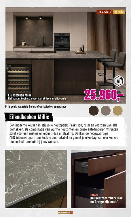 Aanbieding: Eilandkeuken Millie