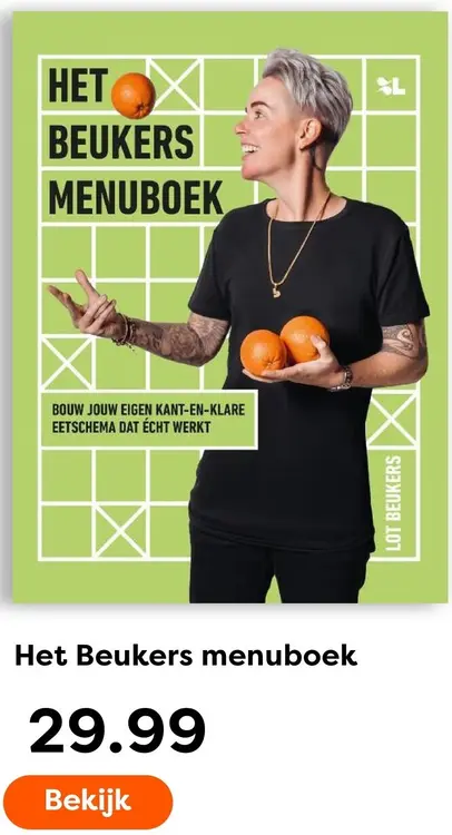 Aanbieding: Lot Beukers Het Beukers menuboek