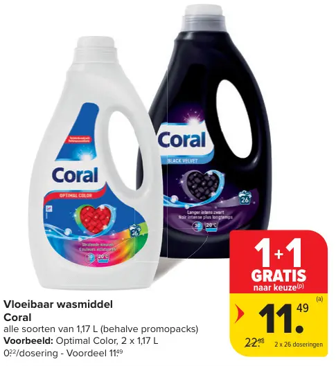 Promotie: Vloeibaar wasmiddel