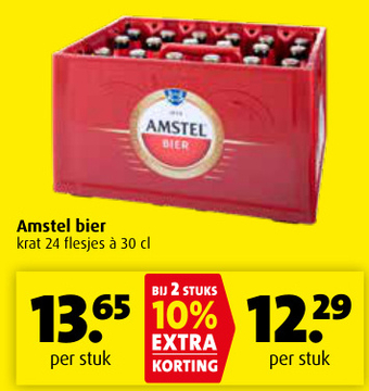 Aanbieding: Amstel bier