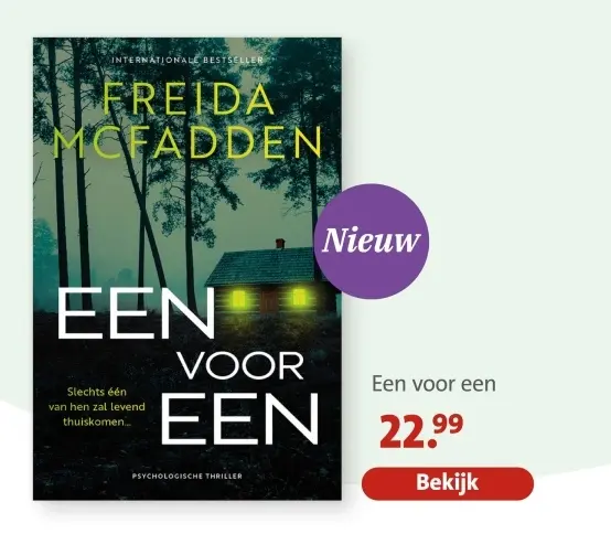 Aanbieding: Een voor een