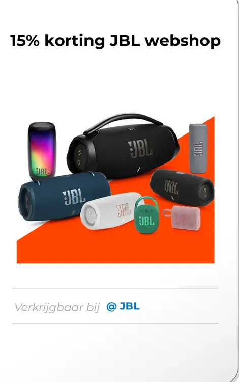Aanbieding: JBL webshop