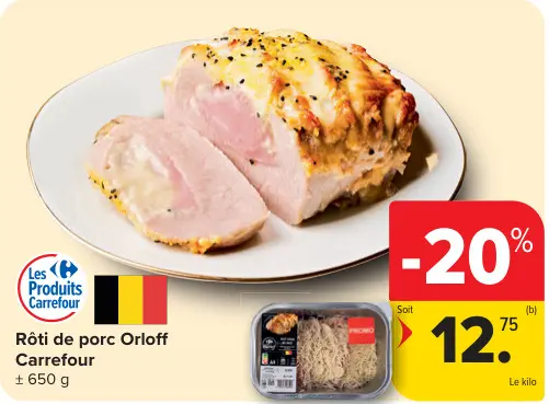 Offre: Rôti de porc Orloff