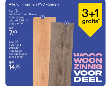 Aanbieding: Laminaat Trend 6mm - naturel eiken