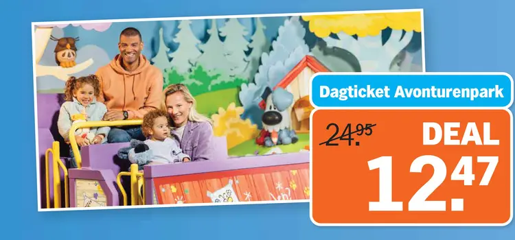 Aanbieding: Dagticket Avonturenpark