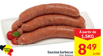 Offre: Saucisse barbecue