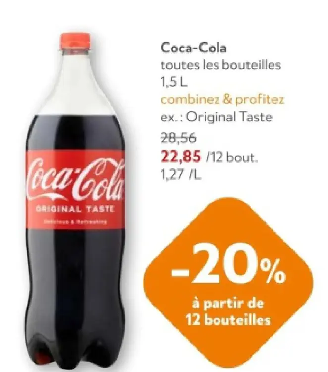 Offre: Coca-Cola Original Taste