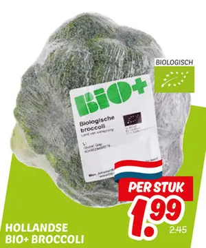 Aanbieding: Hollandse BIO+ broccoli