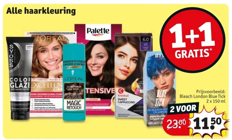 Aanbieding: Alle haarkleuring
