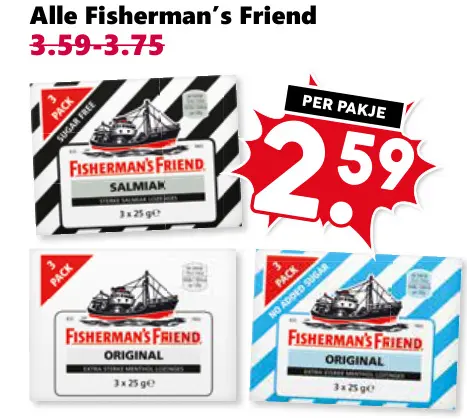 Aanbieding: Fisherman's Friend