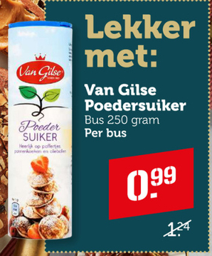 Aanbieding: Van Gilse Poedersuiker