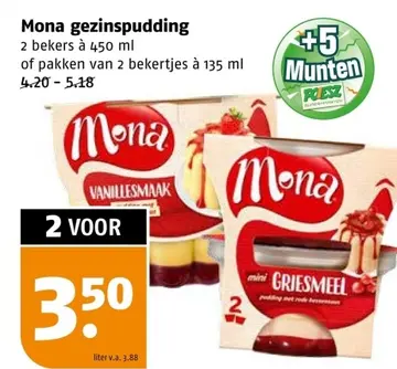 Aanbieding: Mona gezinspudding