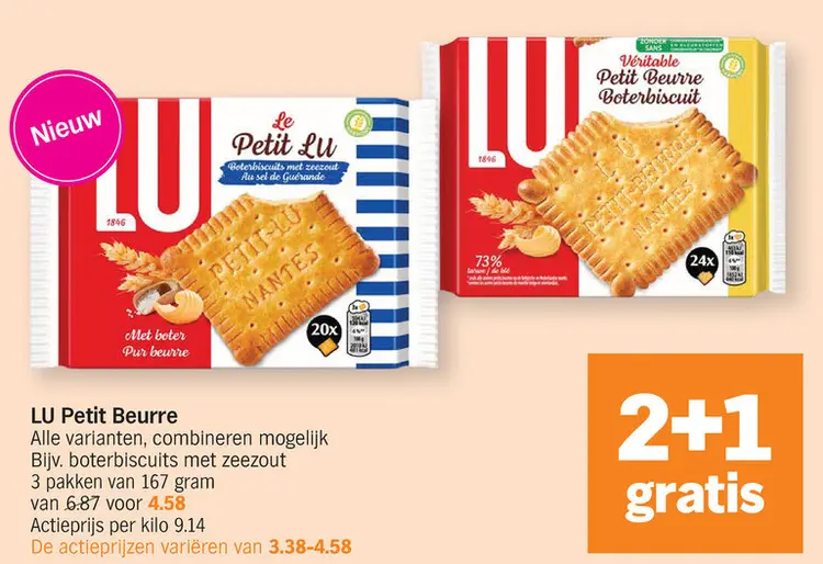 Promotie: Petit Beurre