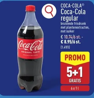 Promotie: Coca-Cola regular