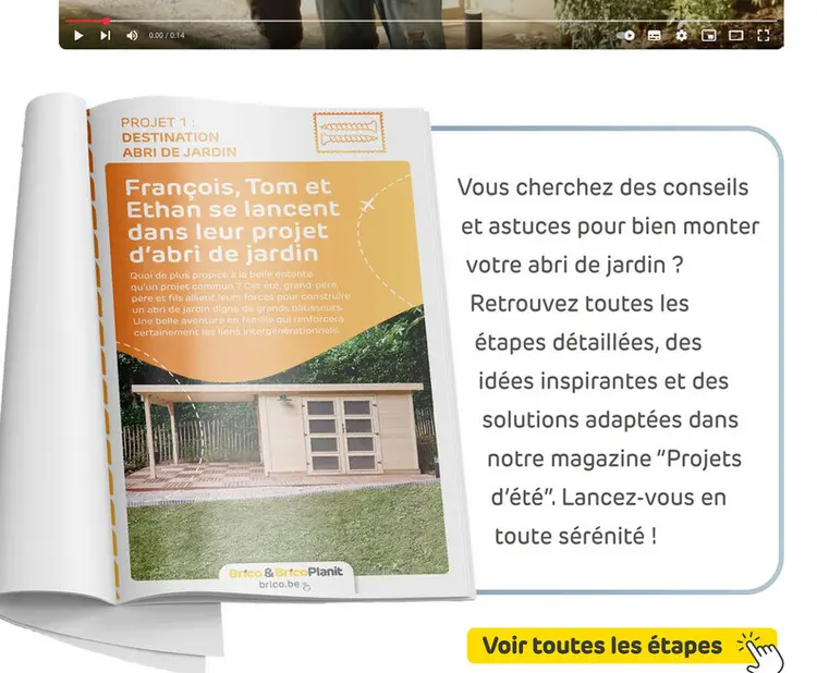 Offre: Abri de jardin