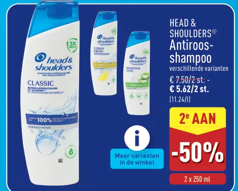 Promotie: Antiroos-shampoo