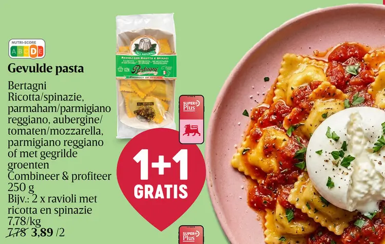 Promotie: Gevulde pasta