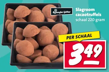 Aanbieding: Slagroom cacaotruffels