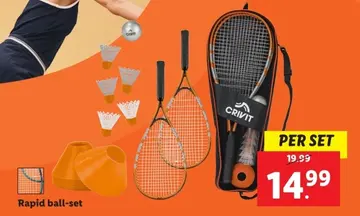 Aanbieding: Speed badminton set