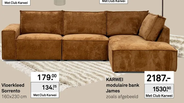 Aanbieding: Modulaire bank James