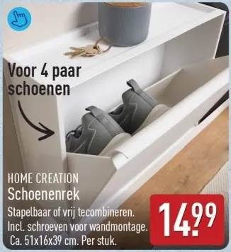 Aanbieding: Schoenenrek
