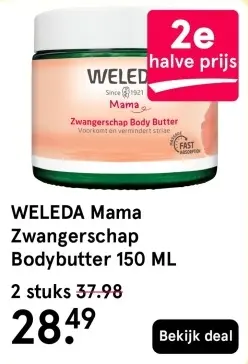 Aanbieding: Mama Zwangerschap Bodybutter