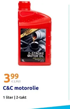 Aanbieding: C&C motorolie