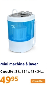 Offre: Mini machine à laver