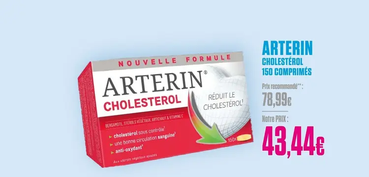 Offre: Arterin cholestérol