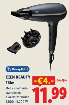 Aanbieding: Föhn