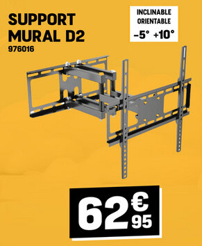 Offre: SUPPORT MURAL D2